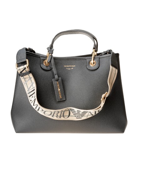 Shop EMPORIO ARMANI  Borsa: Emporio Armani shopper MyEA Bag media stampa cervo.
Borsa a mano realizzata con rifinitura stampa cervo e manici tono su tono.
Tracolla removibile.
I manici possono essere sganciati e i ganci possono essere cambiati con quelli della stessa linea.
Pochette interna in coordinato con zip.
Dimensioni: 37,5 x 27 x 11,5 cm.
Composizione: 100% poliuretano.
Made in China.. Y3D165 YFO5B-85218